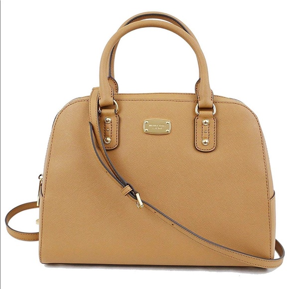 Michael Kors Handbags - SALE! Michael Kors Tan Purse with Crossbody Strap